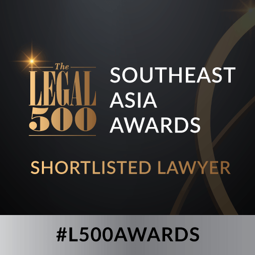 The Legal 500 Southeast Asia legal awards shortlist badge